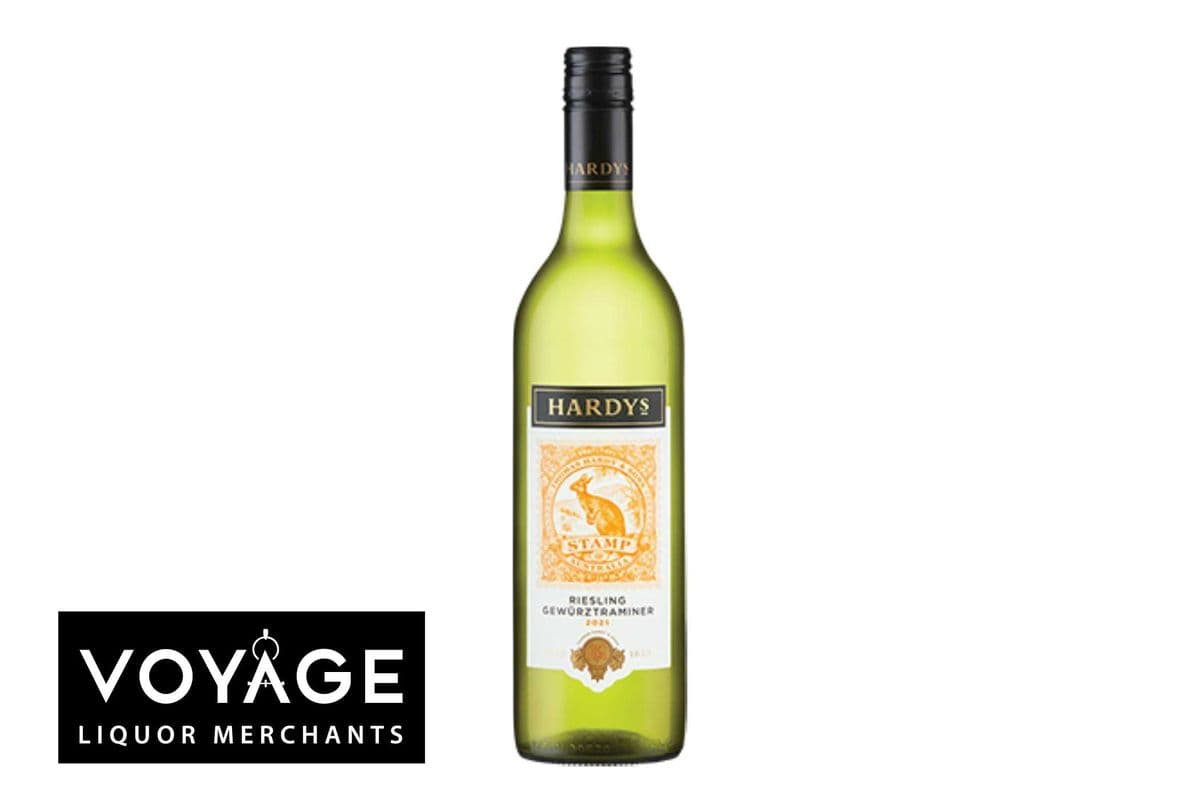 Hardy's Stamp Riesling Gewurztraminer (1 x 750 ml)