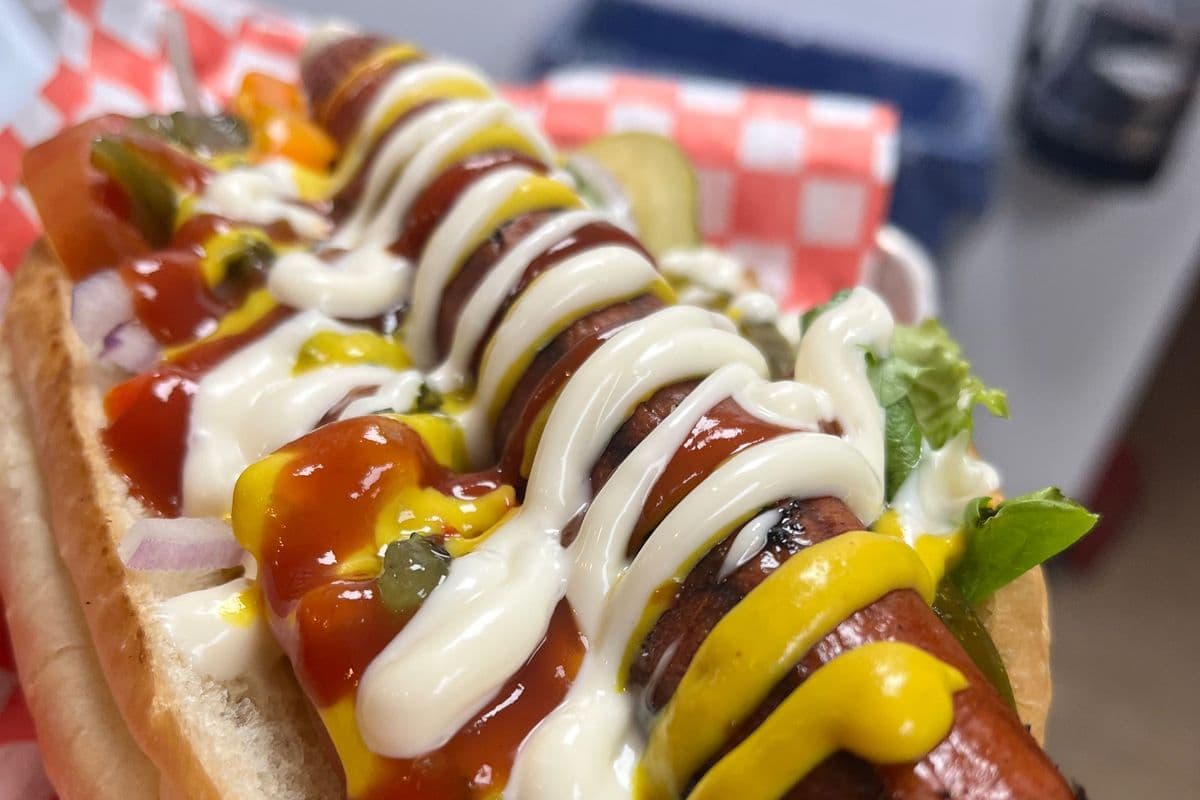Grilled All Beef Hot Dog w/ Small Fry