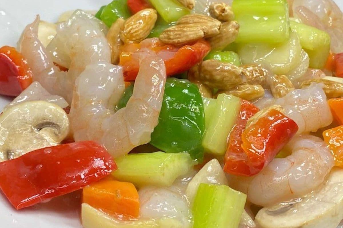 Shrimp Vegetable Almond