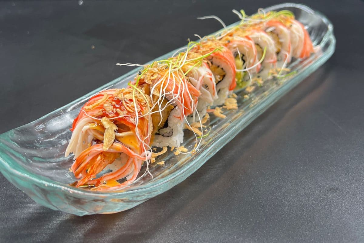 N.09 spicy crunchy roll(8pcs)