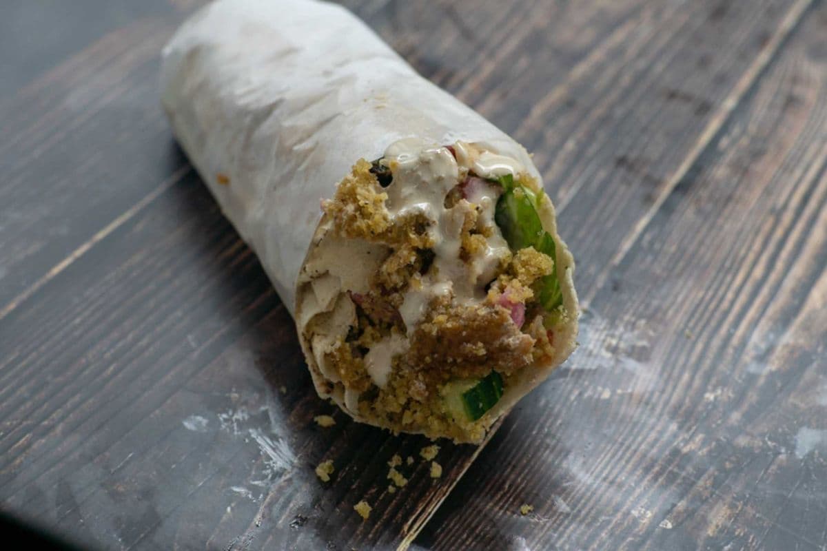 Small Falafel Sandwich