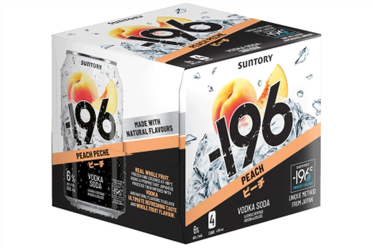 Minus 196 Peach (4 x 355 ml)