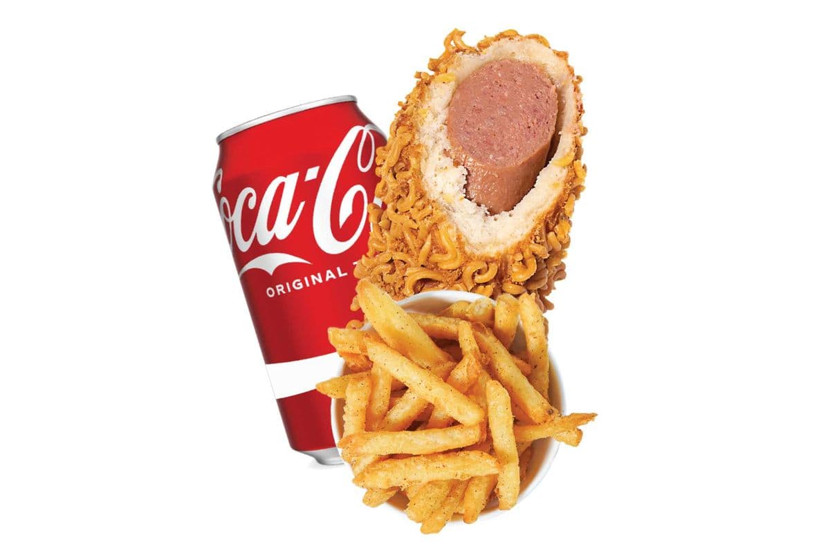 Ramen Chip Ricedog Meal Combo