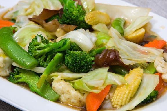 Stir Fried Mixed Vegetables
