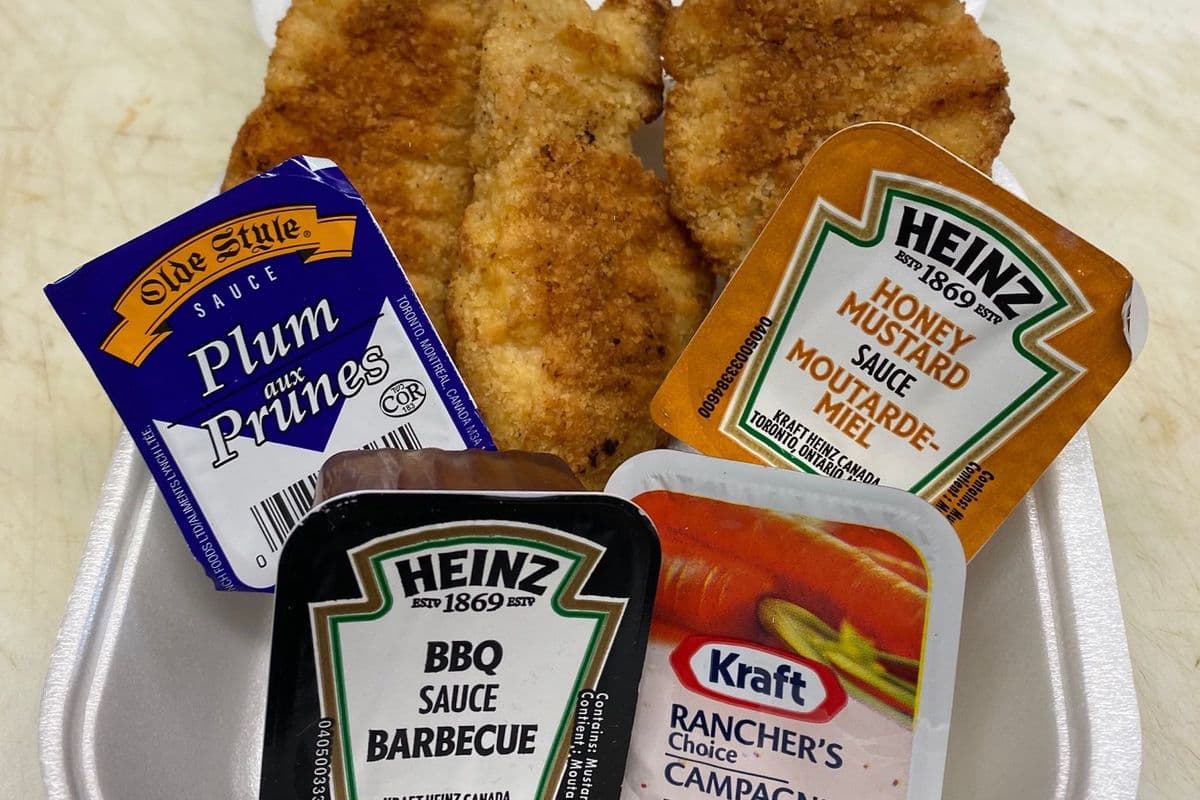 Baked Chicken Fingers (5 pcs)
