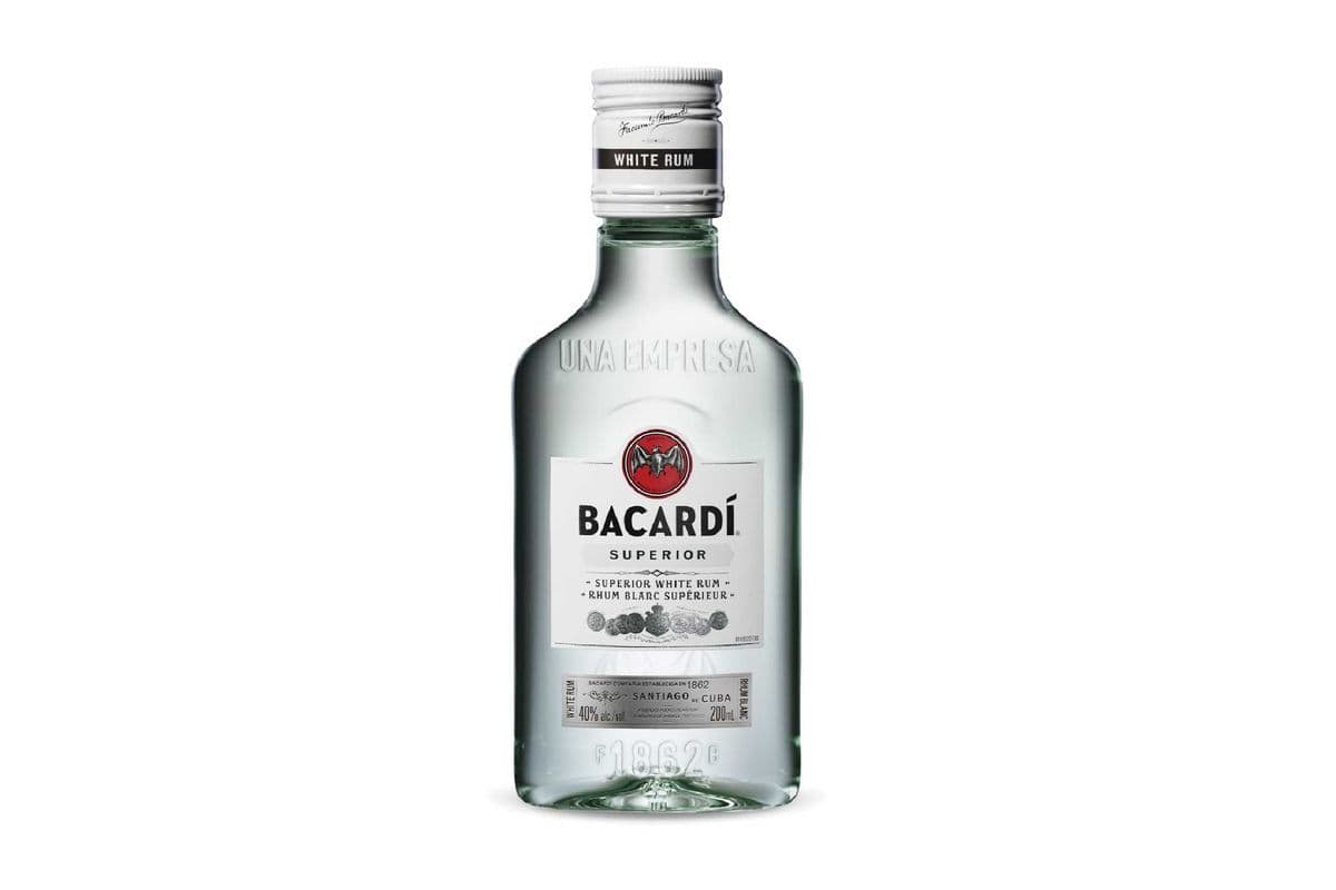 Bacardi Superior Rum 200 Ml (1 x 200ML)