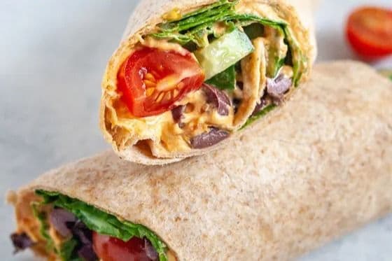 52. Chicken Souvlaki Wrap