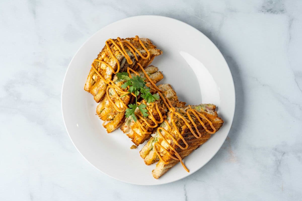 Paneer Peri Peri Sandwich
