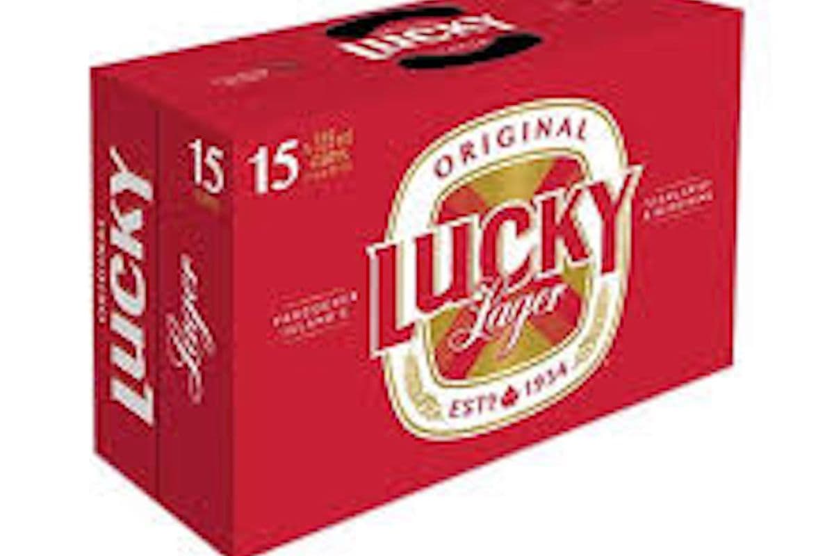 Lucky Lager (15 Cans) (15 x 355)