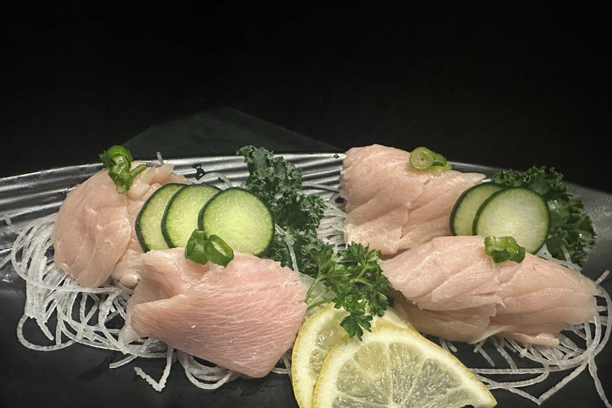 Toro Sashimi (Tuna Belly)