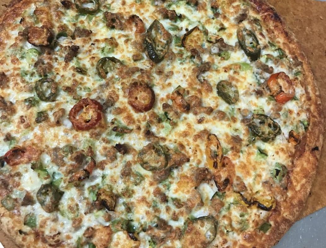 13. Veggie Mexican Pizza