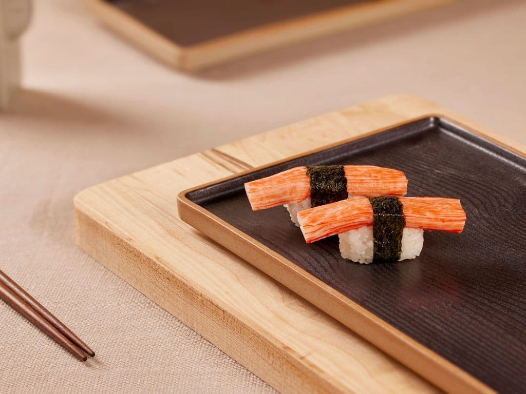 Crab Meat Sushi (2pcs)