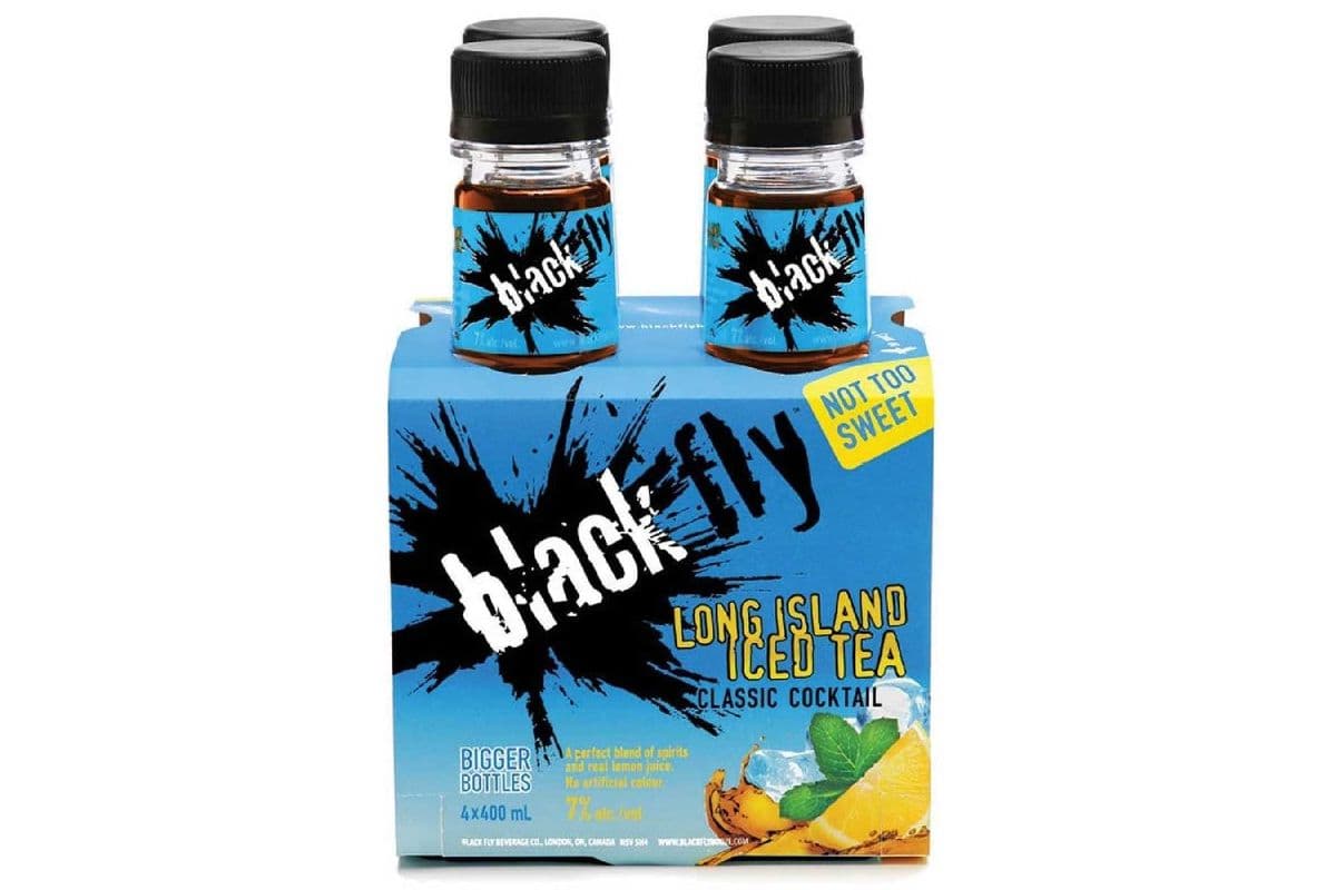 Black Fly Long Island Iced Tea (4 Pack) (4 x 400 ml Pet Bottles)