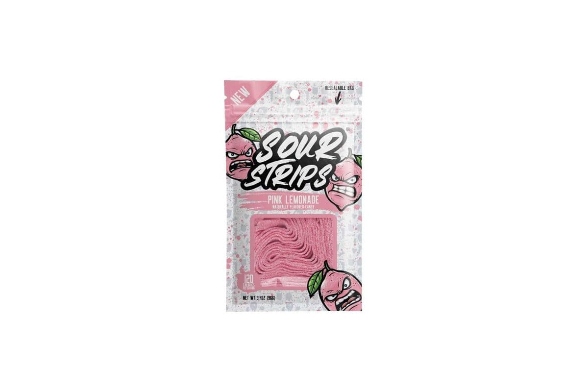 Sour Strips Pink Lemonade 96g