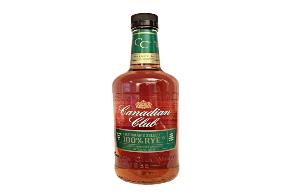 CANADIAN CLUB 100 % RYE 750ML (1 x 750ML )
