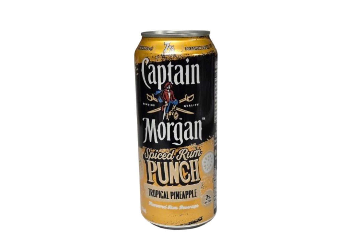 Captain Morgan Spiced Rum Punch Tropical Pineapple (1 x 473 ml Tall Can)