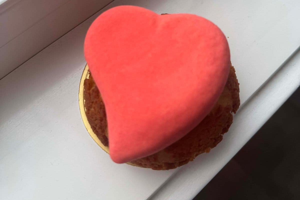 Raspberry Cheesecake Choux