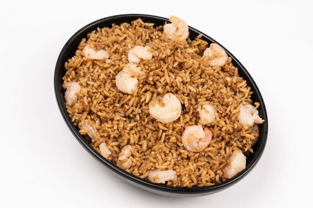 Riz frit aux crevettes