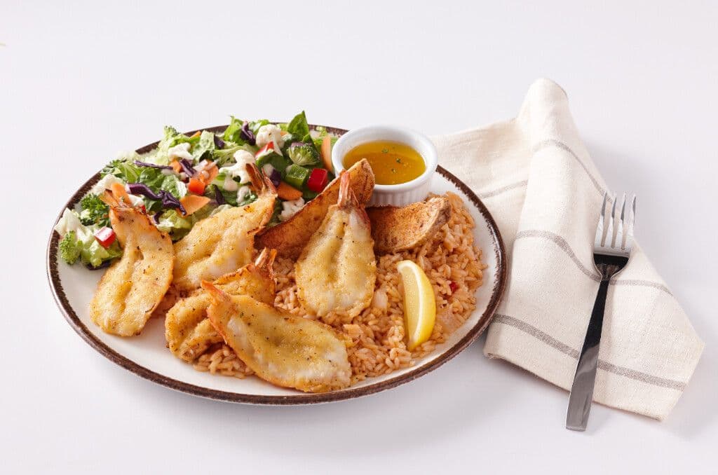 Butterfly shrimp (5) / Crevettes papillon (5)