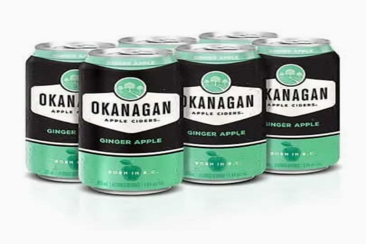 OKANAGAN CIDER GINGER APPLE (6 x 355ML)