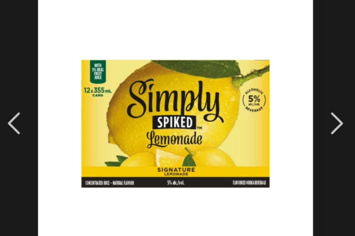 SIMPLY SPIKED LEMONADE ($2.00 OFF) (12 x 355ML)