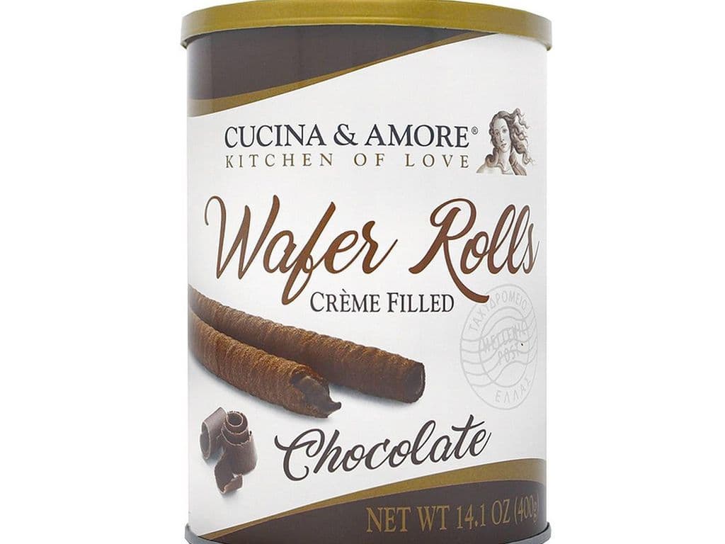 Cucina & Amore Wafer Rolls Chocolate (400 gm)
