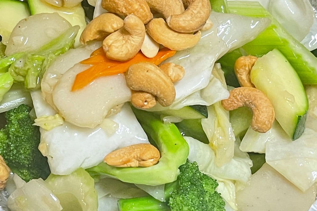 22. Mixed Vegetables with Cashew