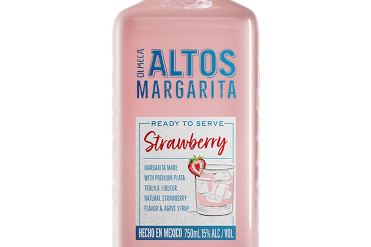 Altos Margarita Strawberry Fraise 750ML (1 x 750 ml)