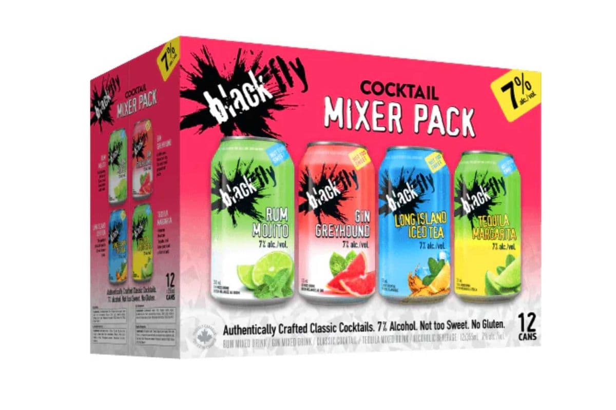 BLACK FLY COCKTAIL MIX 12PK (12 x 355ml)