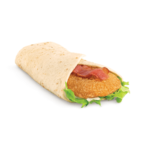 1 Bacon Wrap Combo