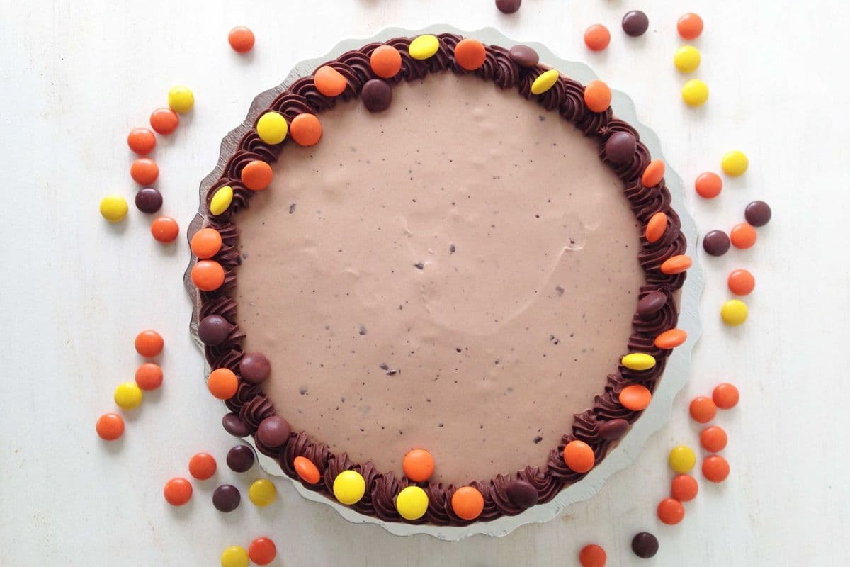 Moose Tracks Ice Cream Cake
