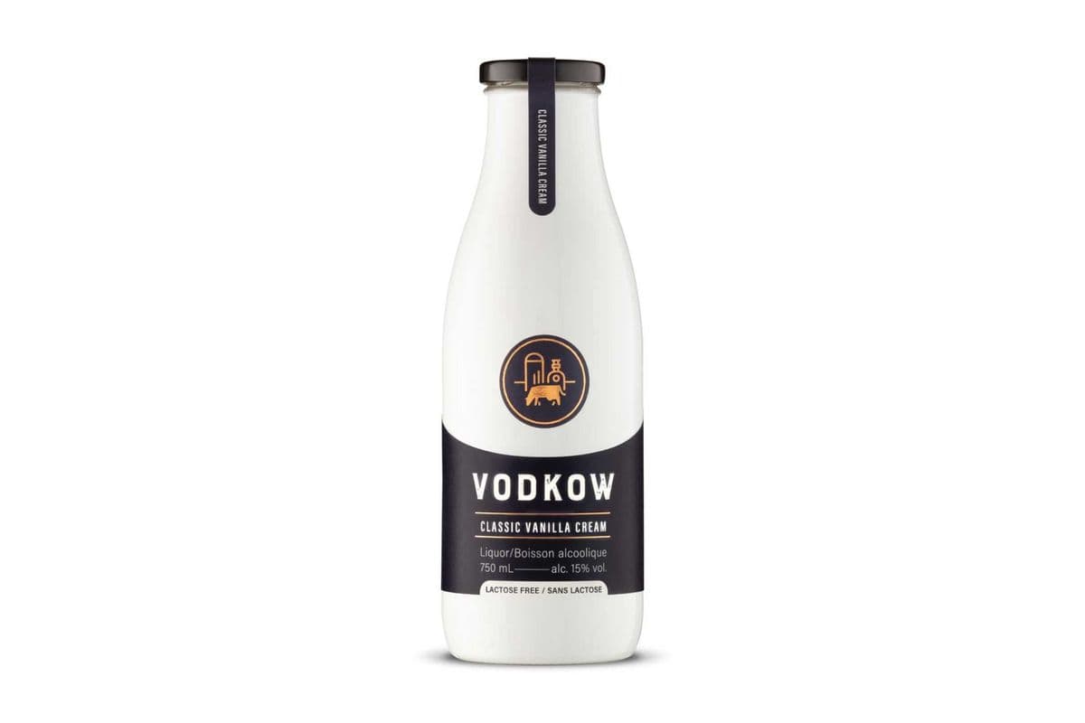Vodkow Classic Vanilla Cream, 750ml (1 x 750 ml)