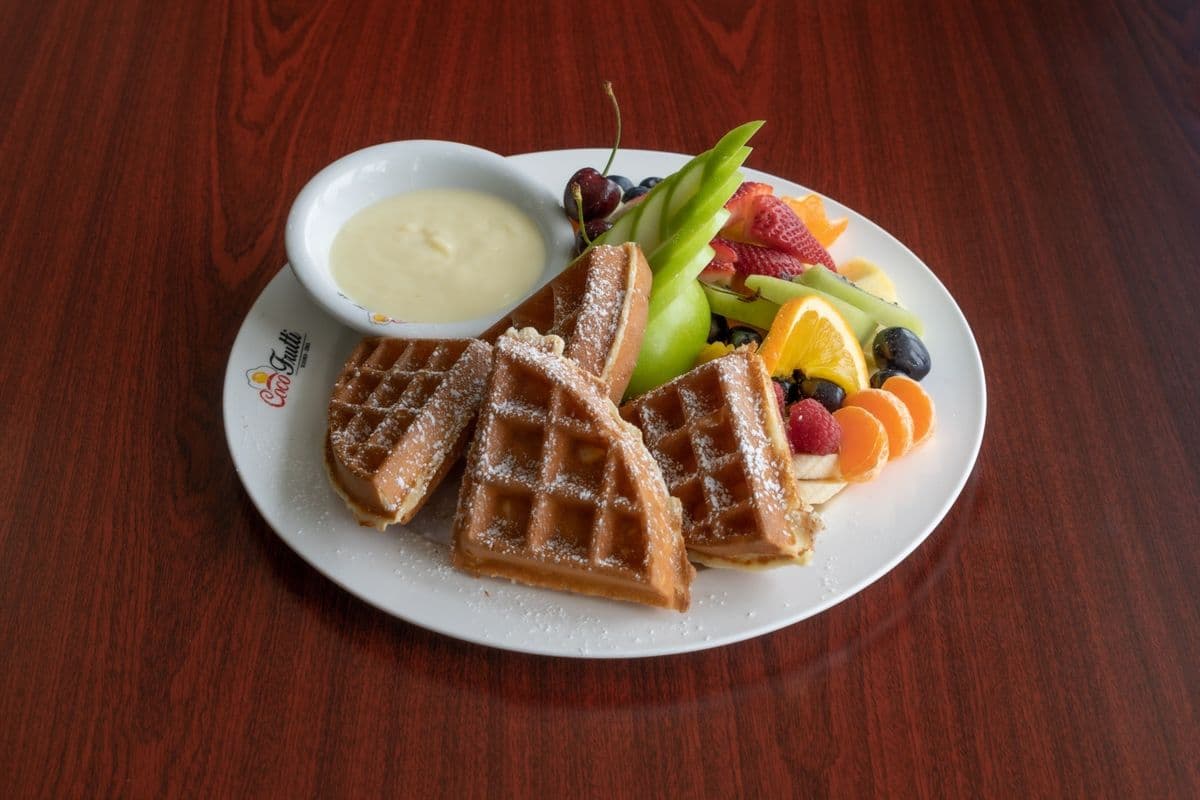 Tutti Frutti Waffles