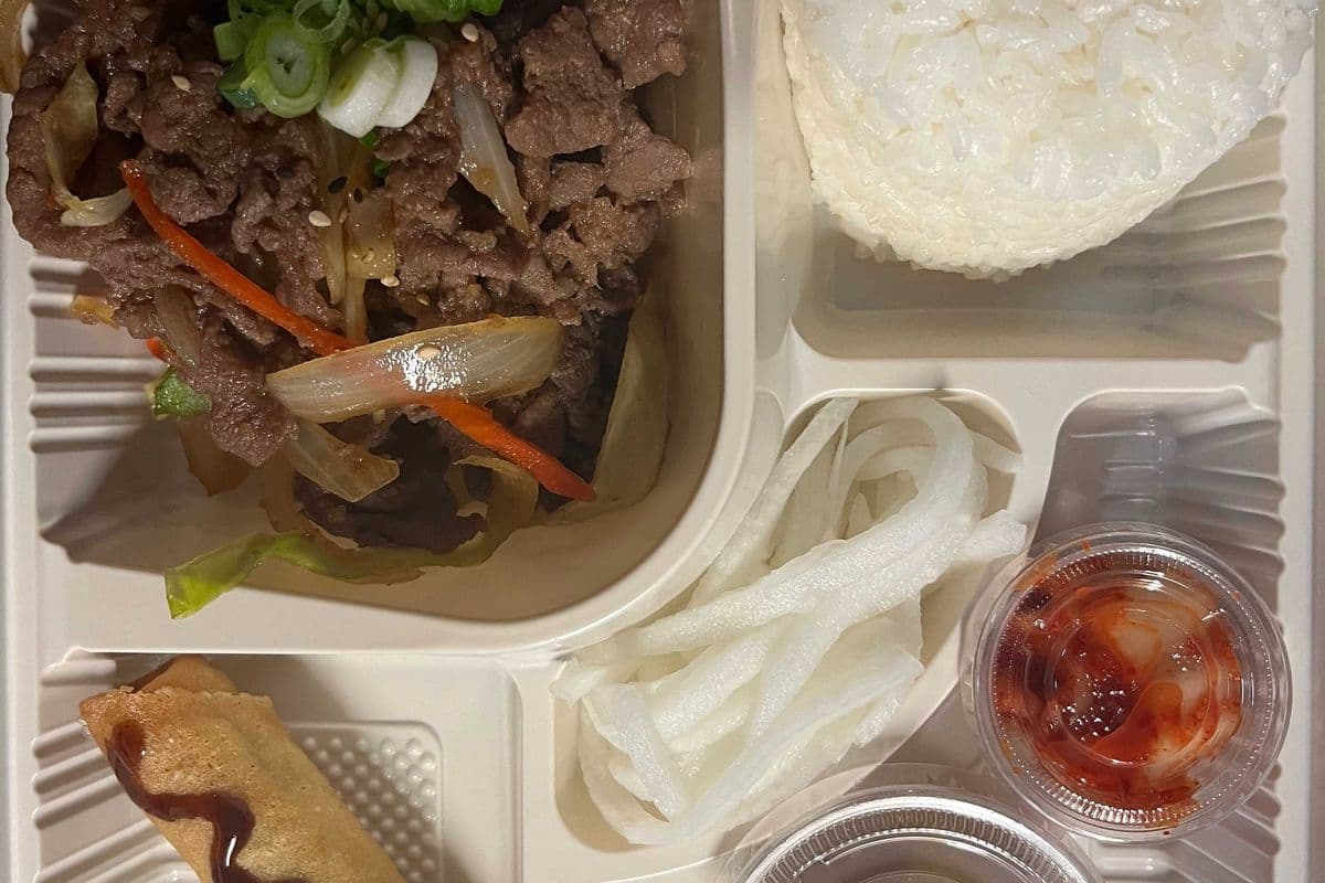 Bulgogi Bento Box