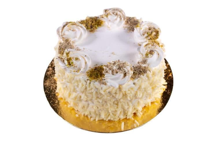 Elaichi Pista Eggless Cake