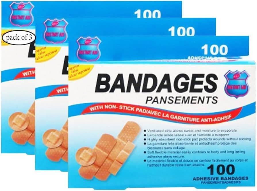 Instant Aid Bandages 100/ Instant Aid 100 Bandages