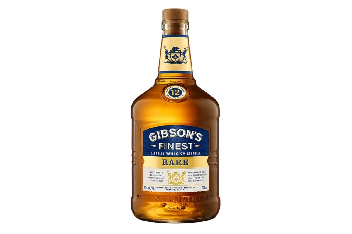 GIBSON'S FINEST RARE 12 YEAR OLD WHISKY (1 x 750ML)