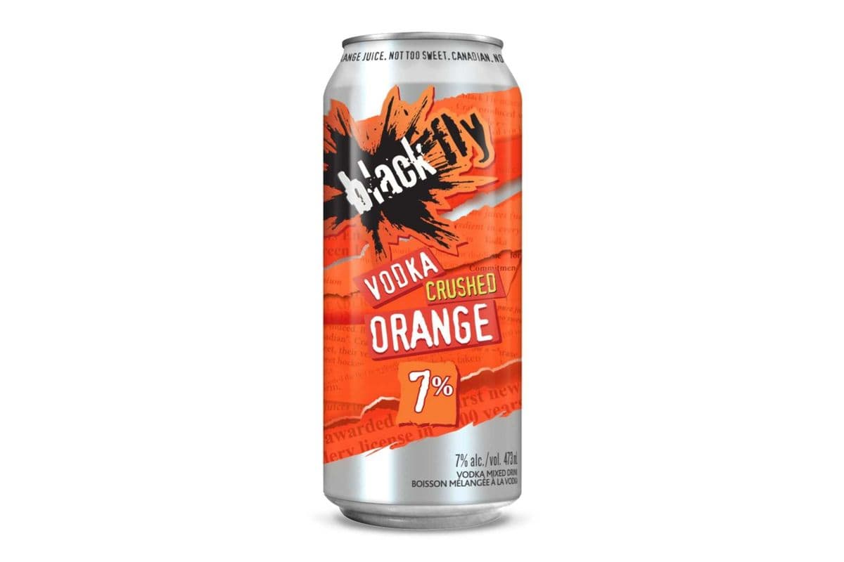 Black Fly Vodka Crushed Orange Single Can (1 x 473ml)