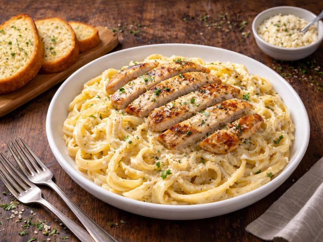 Chicken Fettuccine Alfredo