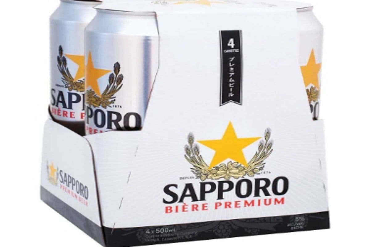 SAPPORO (4 x 500ML)