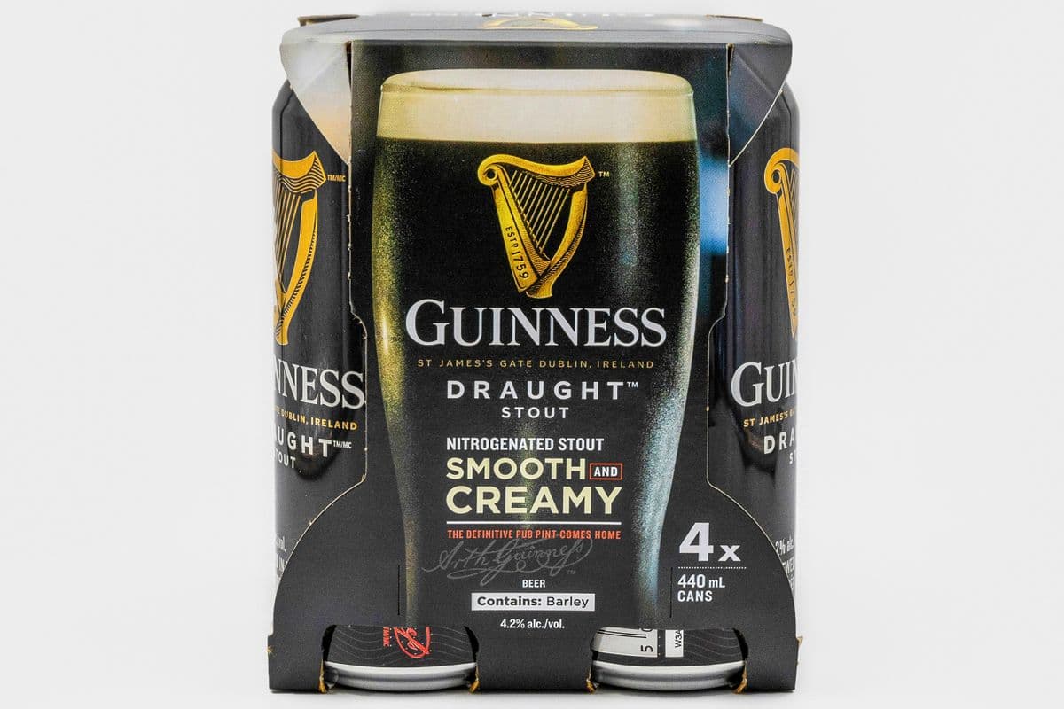 Guinness (4-Pack) (1 x 440 mL Cans)