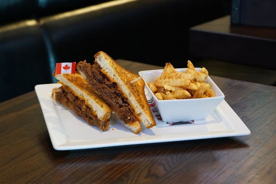 Brisket Grilled Cheese Sandwich
