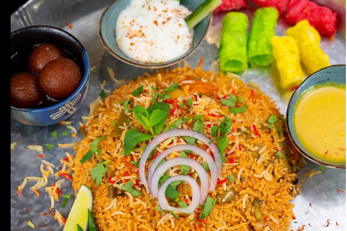Vegetable Dum Biryani