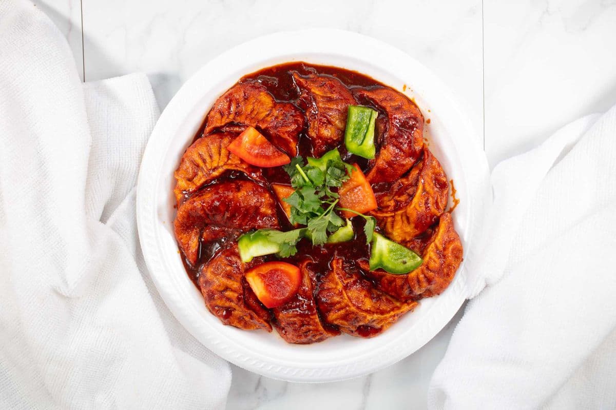 Honey Chilli Momos (10 pcs)