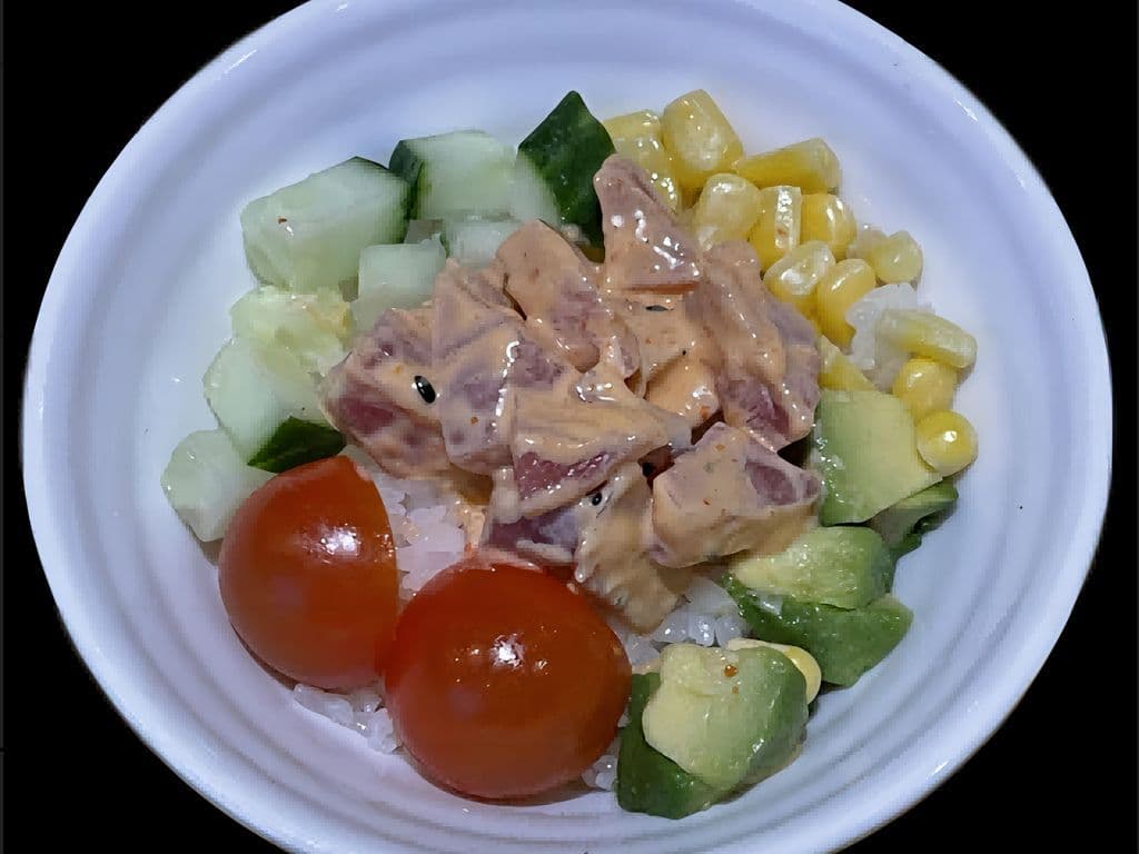 bowl 4.spicy tuna poke bowl