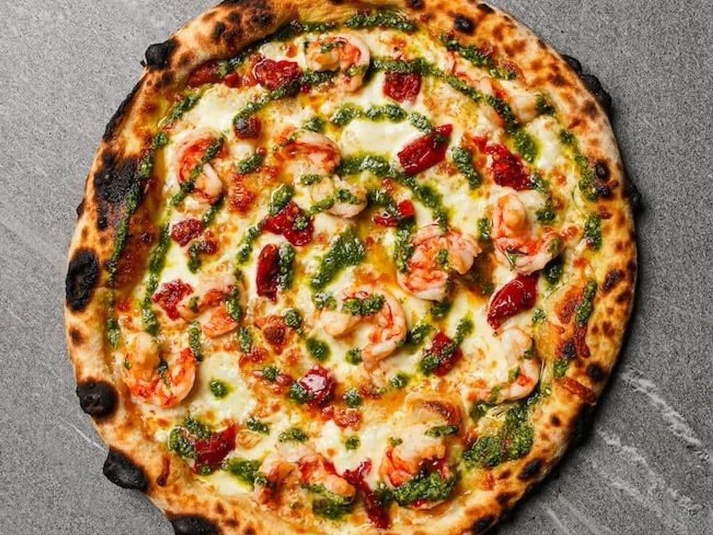 Mediterranean Prawn Pesto
