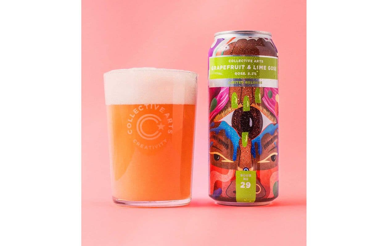 COLLECTIVE ARTS GRAPEFRUIT & LIME GOSE (4 x 750ml)
