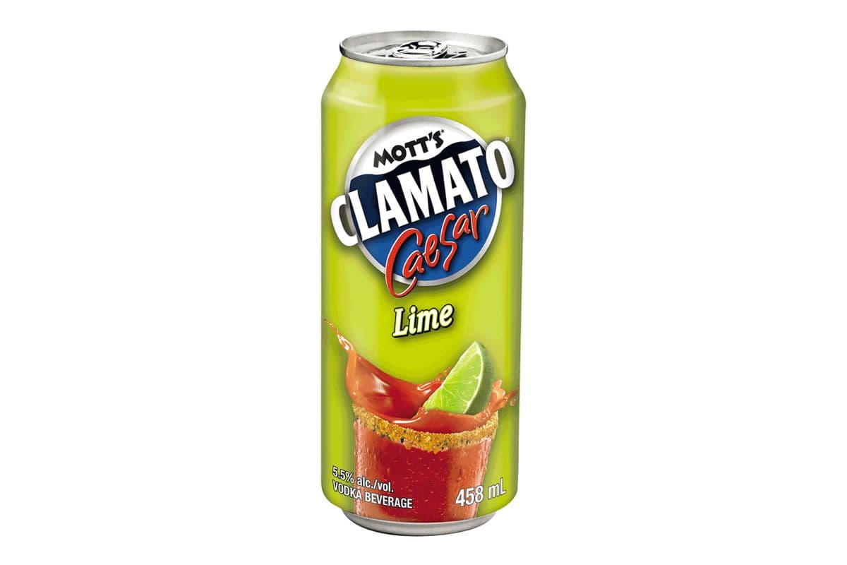 Mott's Clamato Lime (458 ml Can)