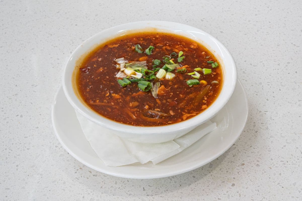 11. Spicy Vegetarian Hot and Sour Soup