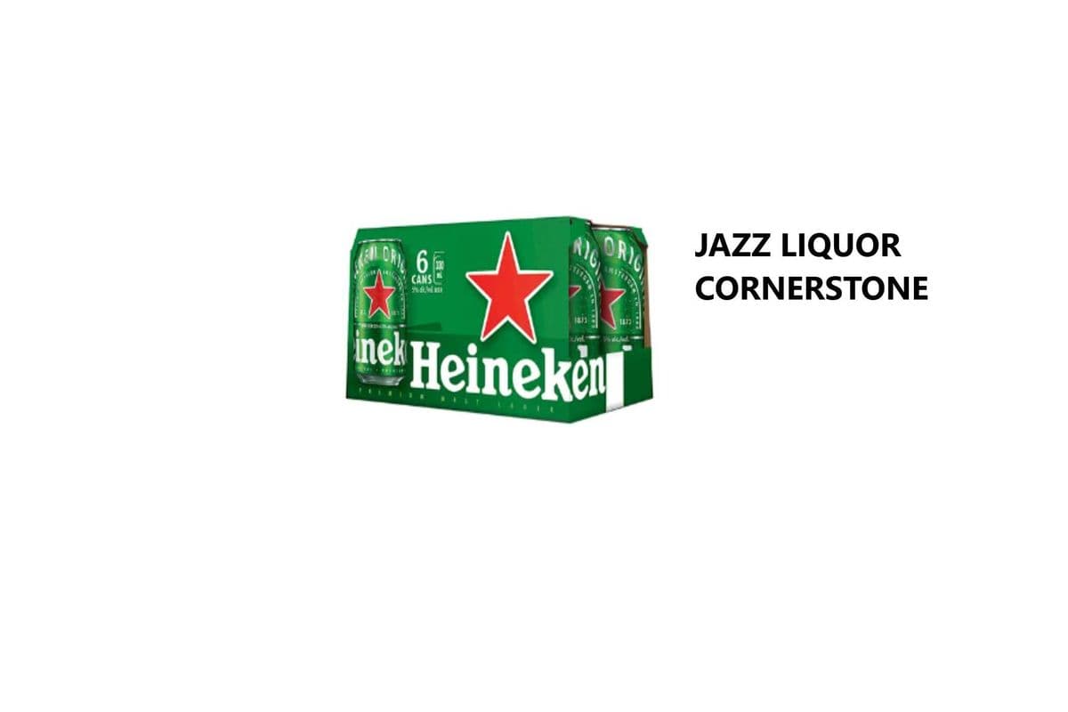 HEINEKEN LAGER 6PKC (1 x 6×330ML)